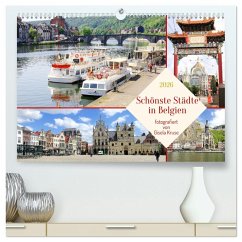Schönste Städte in Belgien (hochwertiger Premium Wandkalender 2026 DIN A2 quer), Kunstdruck in Hochglanz