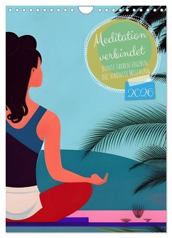 Cover Meditation verbindet (Wandkalender 2026 DIN A4 hoch), CALVENDO Monatskalender