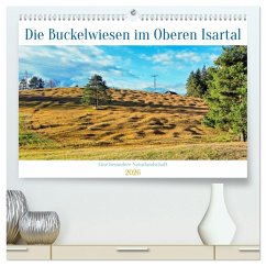 Cover Die Buckelwiesen im Oberen Isartal (hochwertiger Premium Wandkalender 2026 DIN A2 quer), Kunstdruck in Hochglanz