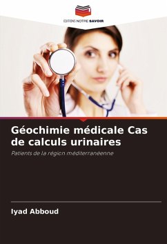 Cover Géochimie médicale Cas de calculs urinaires