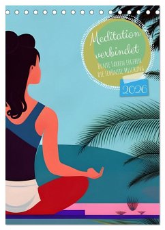 Cover Meditation verbindet (Tischkalender 2026 DIN A5 hoch), CALVENDO Monatskalender