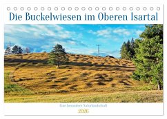 Cover Die Buckelwiesen im Oberen Isartal (Tischkalender 2026 DIN A5 quer), CALVENDO Monatskalender