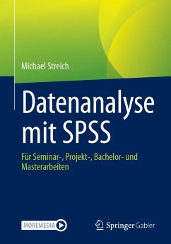 Cover Datenanalyse mit SPSS (eBook, PDF)