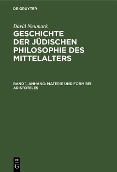 Cover Materie und Form bei Aristoteles (eBook, PDF)