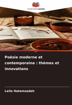 Cover Poésie moderne et contemporaine : thèmes et innovations