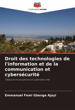 Cover Droit des technologies de l'information et de la communication et cybersécurité