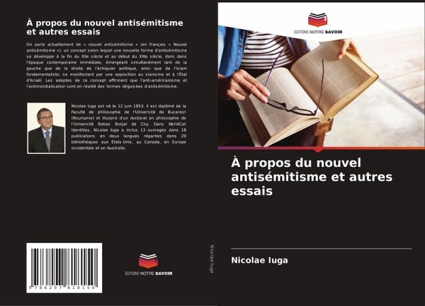 À propos du nouvel antisémitisme et autres essais