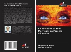 Cover La narrativa di Toni Morrison: dall'occhio all'amore