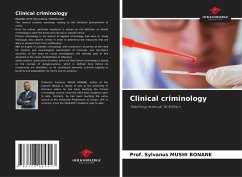 Cover Clinical criminology