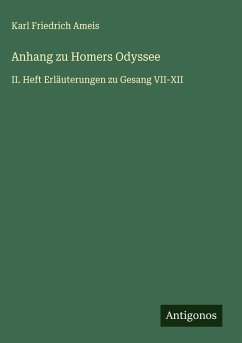 Cover Anhang zu Homers Odyssee