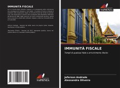 IMMUNITÀ FISCALE - Andrade, Jeferson;Oliveira, Alessandra IMMUNITÀ FISCALE - Andrade, Jeferson;Oliveira, Alessandra