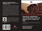Signature magnétique dans différentes zones de gestion de la culture du café