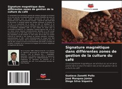 Cover Signature magnétique dans différentes zones de gestion de la culture du café