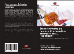 Cover Étude chimique de l'espèce Chenopodium ambrosioides L. (MASTRUZ)
