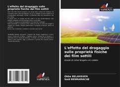 Cover L'effetto del drogaggio sulle proprietà fisiche dei film sottili