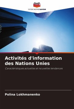 Cover Activités d'information des Nations Unies
