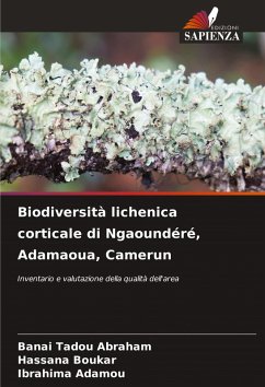 Cover Biodiversità lichenica corticale di Ngaoundéré, Adamaoua, Camerun