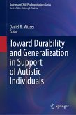 Toward Durability and Generalization in Support of Autistic Individuals (eBook, PDF)