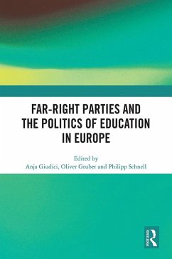 Cover Far-Right Parties and the Politics of Education in Europe (eBook, ePUB)