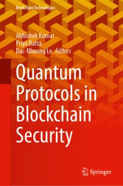 Quantum Protocols in Blockchain Security