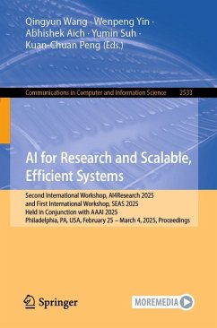 Cover AI for Research and Scalable, Efficient Systems