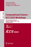 Computational Science - ICCS 2025 Workshops Computational Science - ICCS 2025 Workshops