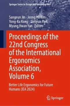 Cover Proceedings of the 22nd Congress of the International Ergonomics Association, Volume 6