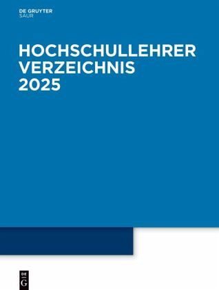 2025 / Hochschullehrer Verzeichnis