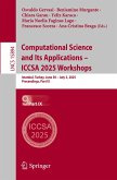 Computational Science and Its Applications - ICCSA 2025 Workshops