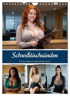 Schreibtischsünden (Wandkalender 2026 DIN A4 hoch), CALVENDO Monatskalender