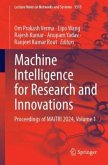 Machine Intelligence for Research and Innovations Machine Intelligence for Research and Innovations