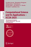 Computational Science and Its Applications - ICCSA 2025