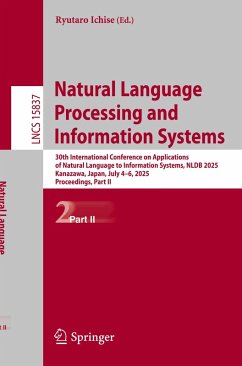 Cover Natural Language Processing and Information Systems
