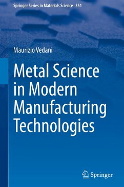 Cover Metal Science in Modern Manufacturing Technologies
