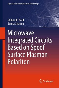Cover Microwave Integrated Circuits Based on Spoof Surface Plasmon Polariton