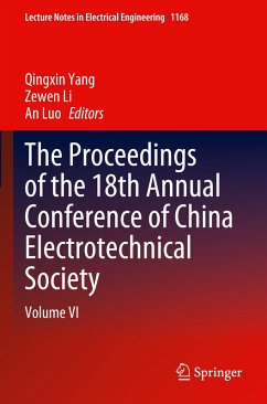 Cover The Proceedings of the 18th Annual Conference of China Electrotechnical Society