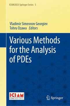 Cover Various Methods for the Analysis of Pdes
