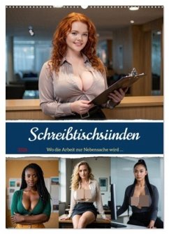 Schreibtischsünden (Wandkalender 2026 DIN A2 hoch), CALVENDO Monatskalender