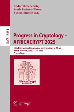 Cover Progress in Cryptology - AFRICACRYPT 2025
