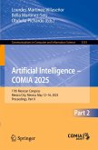 Artificial Intelligence - COMIA 2025 Artificial Intelligence - COMIA 2025