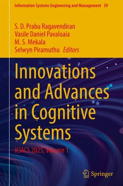 Innovations and Advances in Cognitive Systems