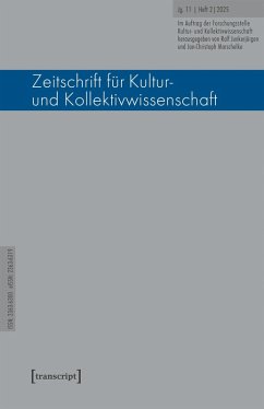 Zeitschrift für Kultur- und Kollektivwissenschaft (eBook, PDF) Cover Zeitschrift für Kultur- und Kollektivwissenschaft (eBook, PDF)