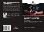 Erreurs de traduction automatique français-allemand