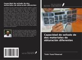Capacidad de sellado de dos materiales de obturación diferentes