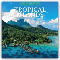 Cover Tropical Islands - Tropische Inseln 2026 - 16-Monatskalender