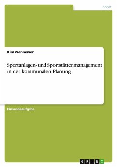 Cover Sportanlagen- und Sportstättenmanagement in der kommunalen Planung