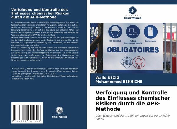 Verfolgung und Kontrolle des Einflusses chemischer Risiken durch die APR-Methode Verfolgung und Kontrolle des Einflusses chemischer Risiken durch die APR-Methode