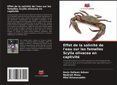 Cover Effet de la salinité de l'eau sur les femelles Scylla olivacea en captivité