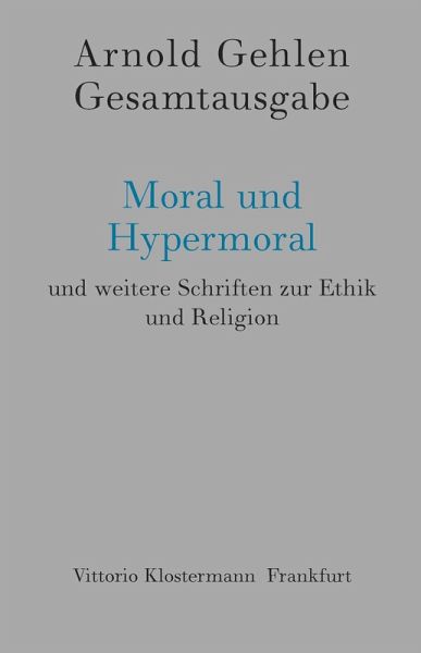 Moral und Hypermoral