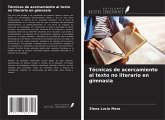 Técnicas de acercamiento al texto no literario en gimnasia Técnicas de acercamiento al texto no literario en gimnasia